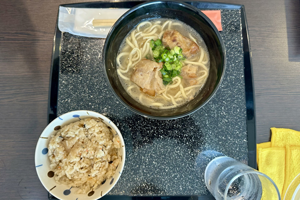 ソーキそば定食